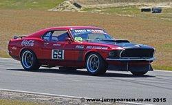 1e  -   Ford  Mustang, 1969,  Ruapuna, ChCh, NZ