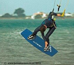 1e  -  kite surfer, pleasant Point ChCh NZ