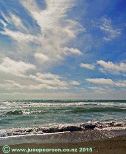 3g   -  Westland  Coast  Beach NZ