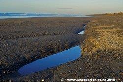 5h - Hokitika Beach NZ Potholes