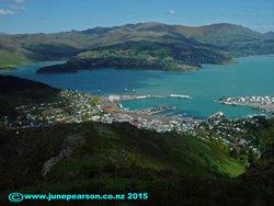 6d - Sunlight on Lyttelton, ChCh NZ